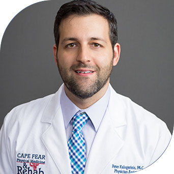 Meet Peter T. Kalogerinis, PA-C at Cape Fear Physical Medicine and Rehab in Fayetteville, NC Meet Peter T. Kalogerinis, PA-C at Cape Fear Physical Medicine and Rehab in Fayetteville, NC